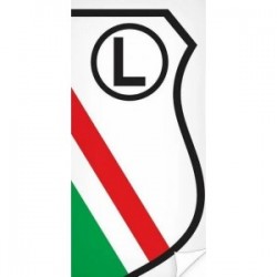 Ręcznik dziecięcy Legia Warszawa 0764 CARBOTEX rozmiar 70x140 cm