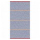 Ręcznik plażowy Bluesky błękitny czerwony CLARYSSE rozmiar 90x170 cm