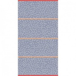 Ręcznik plażowy Bluesky błękitny czerwony CLARYSSE rozmiar 90x170 cm