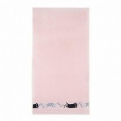 Ręcznik dziecięcy Koty Balerina-5222 różowy ZWOLTEX rozmiar 70x130 cm