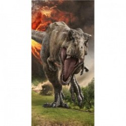 Ręcznik dziecięcy Park Jurajski dinozaur 6786 JERRY FABRICS rozmiar 70x140 cm