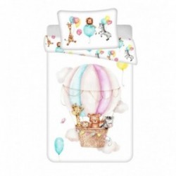 Pościel dla dzieci Zwierzęta latające balonem JERRY FABRICS rozmiar 100x135 cm