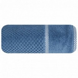 Ręcznik frotte Caleb niebieski EUROFIRANY rozmiar 70x140 cm