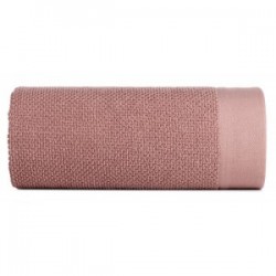 Ręcznik frotte Riso pudrowy różowy EUROFIRANY rozmiar 70x140 cm