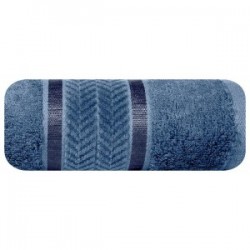 Ręcznik frotte Miro bambusowy niebieski EUROFIRANY rozmiar 50x90 cm