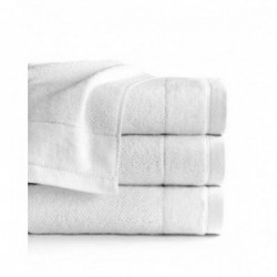 Ręcznik frotte Vito biały DETEXPOL rozmiar 30x50 cm