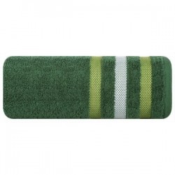 Ręcznik frotte Gracja zielony EUROFIRANY rozmiar 70x140 cm