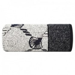 Ręcznik frotte Dorian czarny biały EUROFIRANY rozmiar 30x50 cm