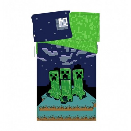 Pościel dziecięca Minecraft 1216 Sssleep Tight JERRY FABRICS rozmiar 140x200 cm