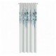 Zasłona gotowa Sendi biała niebieska EUROFIRANY rozmiar 140x270 cm