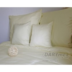 Pościel Satynowa jednobarwna Krem 155 DARYMEX rozmiar 180x200 cm