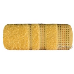 Ręcznik frotte Pola Żółty EUROFIRANY rozmiar 30x50 cm