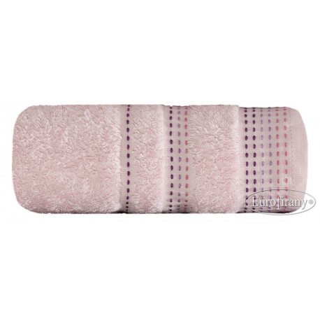 Ręcznik frotte Pola Różowy EUROFIRANY rozmiar 50x90 cm