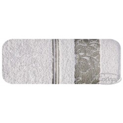 Ręcznik frotte Sylwia Srebrny EUROFIRANY rozmiar 70x140 cm